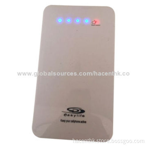 Slim Power Bank, 10,000mAh High-capacity, Sized 130*80*9mm, 5V DC/1A Input